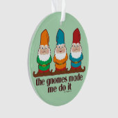 格言は私にユーモアそれをさせます オーナメント (正面)