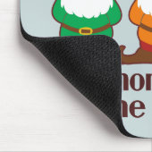 格言は私に青いそれをさせます マウスパッド (コーナー)