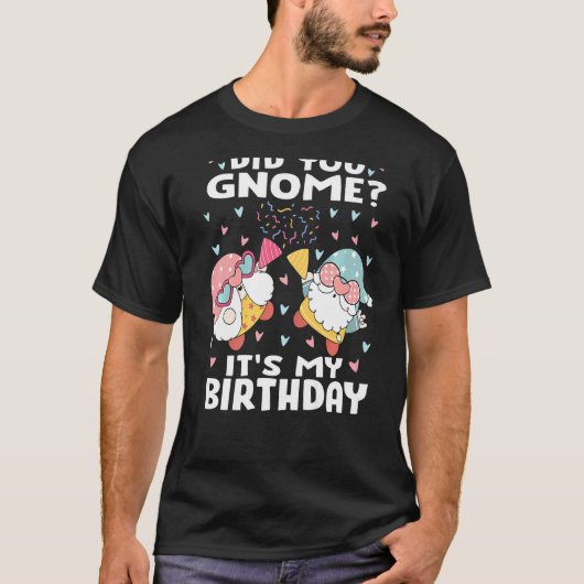 格言は私の誕生日誕生日格言Pu Tシャツ (正面)
