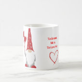 格言は私を格言で愛する コーヒーマグカップ (中央)