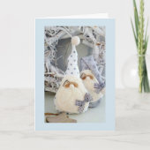 格言は聖降誕祭のお祝いの言い方を知っている** シーズンカード (正面)