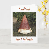 格言は自分の姿を隠せないと言感じう=誕生日 カード (黄色い花)