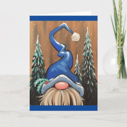 格言は「クリスマス応援」を追い求めている シーズンカード (正面)