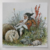 格言ひげをはやした丸太 ポスター (正面)