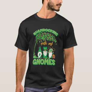 格言アイルランドのシャムロッキングと私のグノーミーの聖パトリック Tシャツ