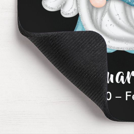 格言アクエリアス星占いサインエンジェルマウスパッド マウスパッド (コーナー)