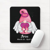 格言アリ星占いサインエンジェルマウスパッド マウスパッド (マウス)