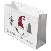 格言アンドトナディアスカンジナビアデザイン ラージペーパーバッグ (裏面アングル)