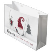 格言アンドトナディアスカンジナビアデザイン ラージペーパーバッグ (正面アングル)