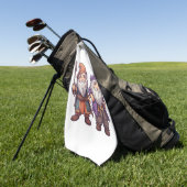 格言ウィザード ゴルフタオル (グリーン)