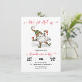 格言エルフェッドアップフレンドズクリスマスホリデーパーティー 招待状 (スタンド正面)