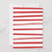 格言エルフェッドアップフレンドズクリスマスホリデーパーティー 招待状 (裏面)