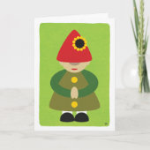 格言オングリーンカー空白のド カード (正面)