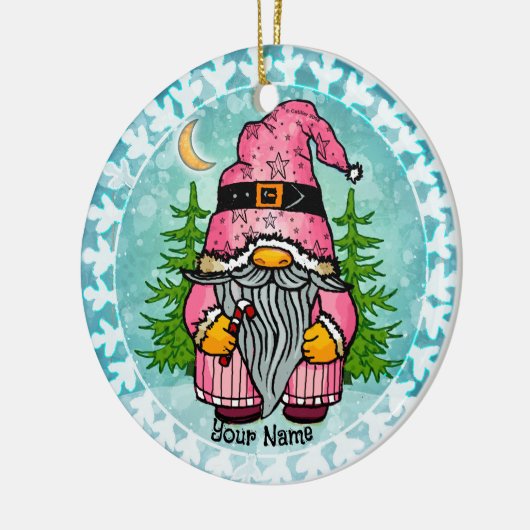 格言カスタムサンタオーナメント セラミックオーナメント (左)