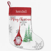 格言カスタム スモールクリスマスストッキング (正面)