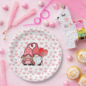 格言カップル ペーパープレート (パーティー)