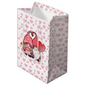 格言カップル ミディアムペーパーバッグ (正面アングル)