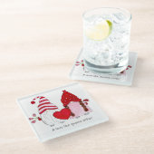 格言カップルValentine A love like格言other ガラスコースター (アングル)