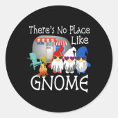 格言カム格言ノプレイスライク格言 ラウンドシール (正面)