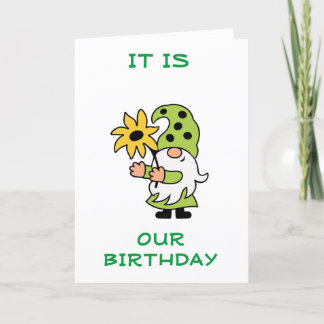 格言カードからの幸せクールな「相互誕生日」 カード