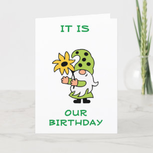 格言カードからの「相互誕生日」カッコいいのハッピー カード