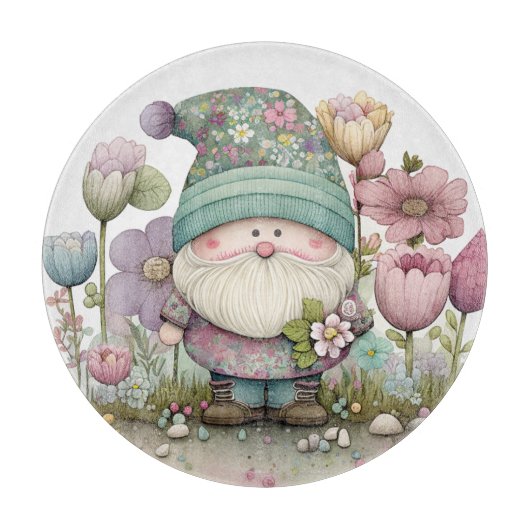 格言ガラス切断板 カッティングボード (正面)