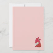 格言ガレンティンデイブランチ招待状 招待状 (裏面)