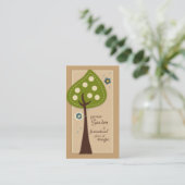 格言ガーデンビジネスカード 名刺 (スタンド正面)