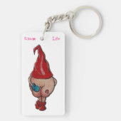 格言キーリング キーホルダー (裏面)