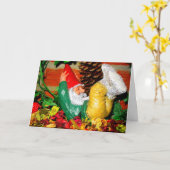 格言ギグルグリーティングカード カード (黄色い花)