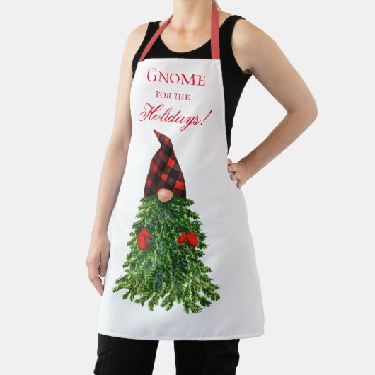 格言クリスマスの木のスクリプトかわいい エプロン (インサイチュ)