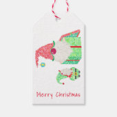 格言クリスマスギフトタグ ギフトタグ (正面)
