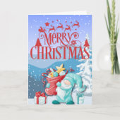 格言クリスマスグリーティングカード シーズンカード (正面)