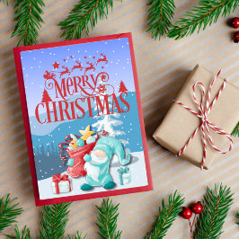 格言クリスマスグリーティングカード シーズンカード