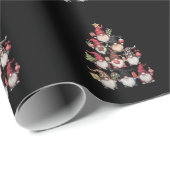 格言クリスマスツリーおもしろいクリスマス休日 ラッピングペーパー (ロールコーナー)