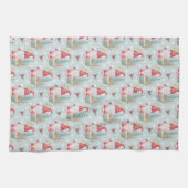 格言クリスマスパターン キッチンタオル (横)