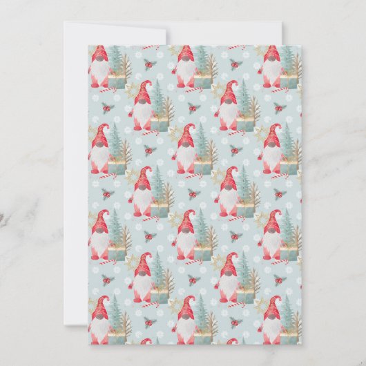 格言クリスマスパターン シーズンカード (正面)