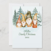 格言クリスマスパーティの招待状 招待状 (裏面)