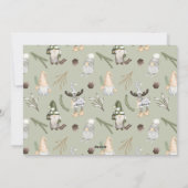 格言クリスマスフォトホリデーカード シーズンカード (裏面)