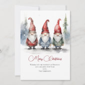 格言クリスマスホリデーシーズンのグリーティングカード シーズンカード (正面)