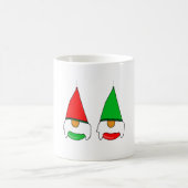 格言クリスマスボーブル コーヒーマグカップ (中央)