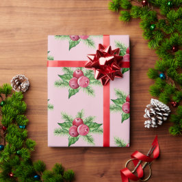 格言クリスマスラッピング紙 ラッピングペーパー