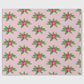 格言クリスマスラッピング紙 ラッピングペーパー (フラット)