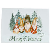 格言クリスマス抱き枕 ラージペーパーバッグ (裏面)