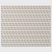 格言クリスマス服 ラッピングペーパー (フラット)