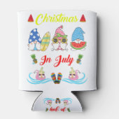 格言クリスマス（7月の夏） 缶クーラー (裏面)