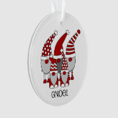 格言グノエルクリスマス装飾品 オーナメント (正面)