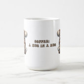 格言コーヒーAハグをマグカップに コーヒーマグカップ (中央)