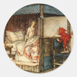 格言サプライズbyアーサー・ラッカム ラウンドシール