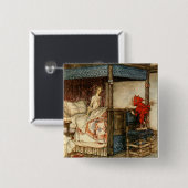 格言サプライズbyアーサー・ラッカム 缶バッジ (正面&裏面)